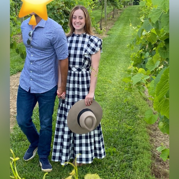 Express x Lady Gang Gingham Dress! - Picture 2 of 11